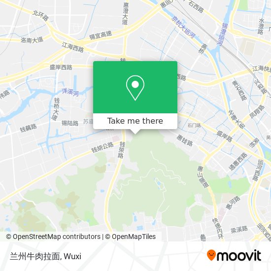 兰州牛肉拉面 map