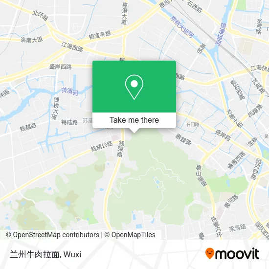 兰州牛肉拉面 map