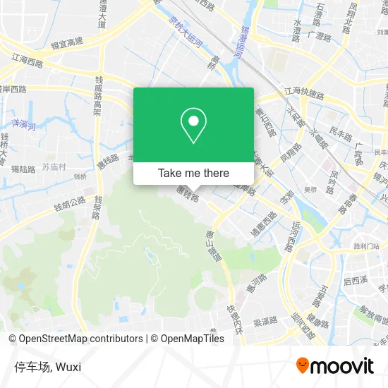 停车场 map