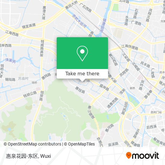 惠泉花园-东区 map