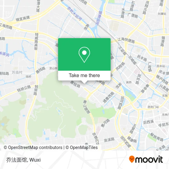 乔法面馆 map