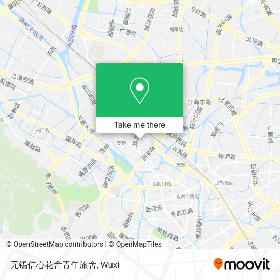 无锡信心花舍青年旅舍 map