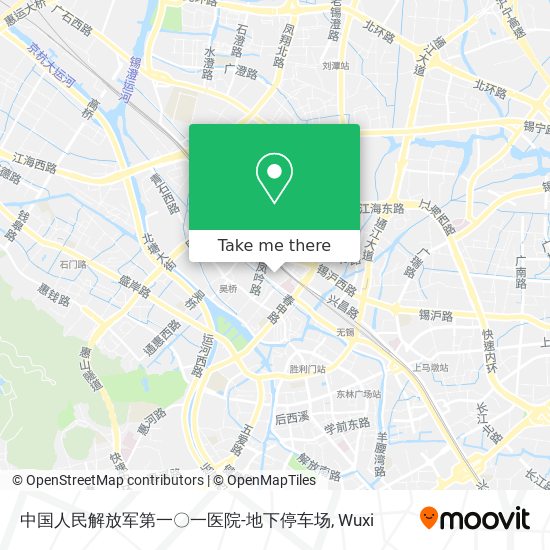 中国人民解放军第一〇一医院-地下停车场 map