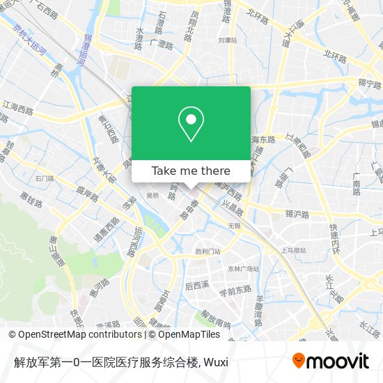 解放军第一0一医院医疗服务综合楼 map