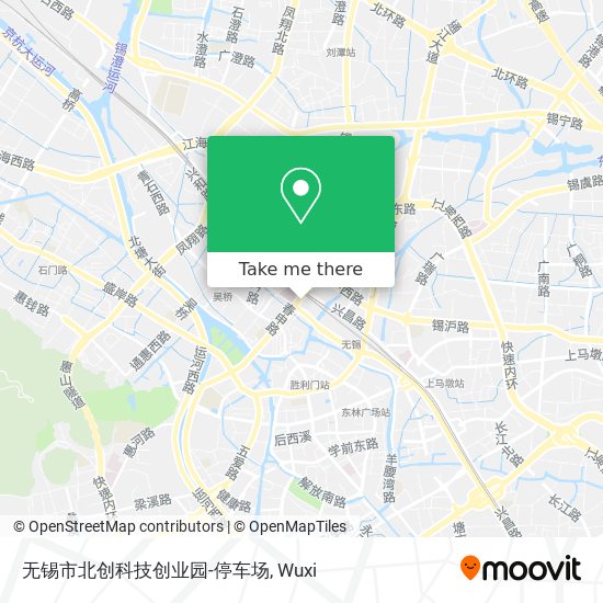 无锡市北创科技创业园-停车场 map