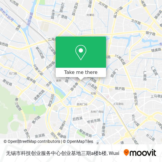 无锡市科技创业服务中心创业基地三期a楼b楼 map
