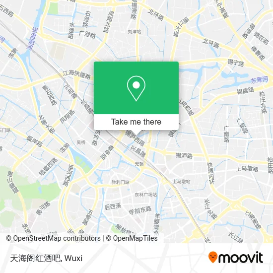 天海阁红酒吧 map