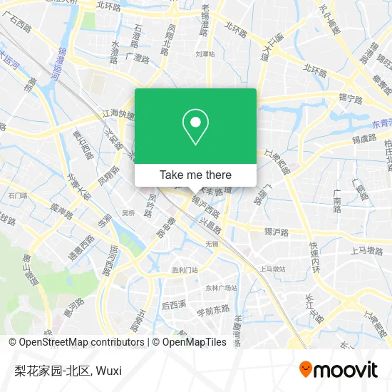 梨花家园-北区 map