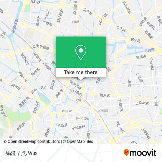锡澄早点 map
