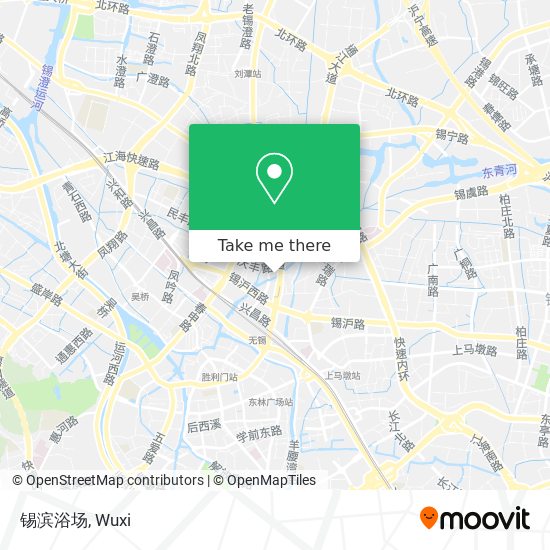 锡滨浴场 map