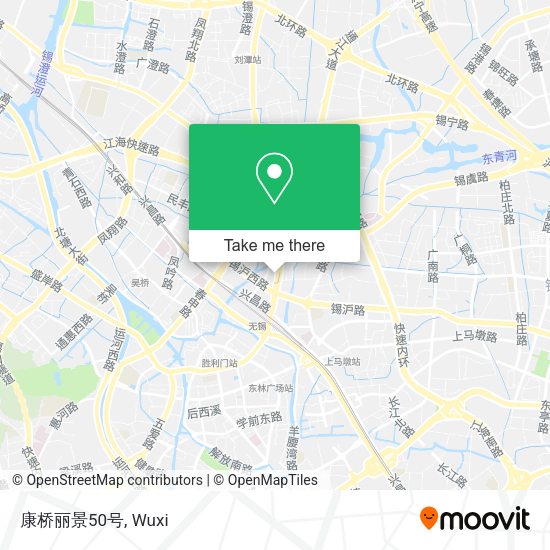 康桥丽景50号 map