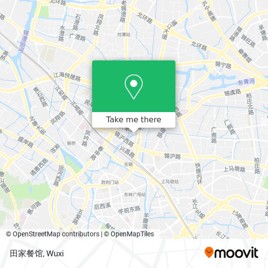 田家餐馆 map