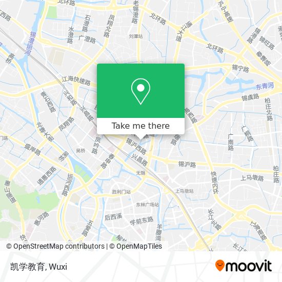凯学教育 map