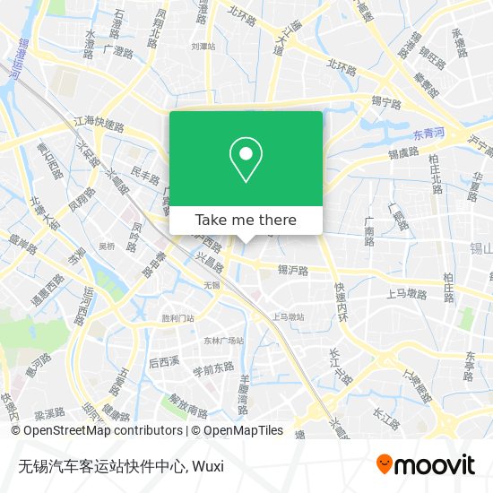 无锡汽车客运站快件中心 map