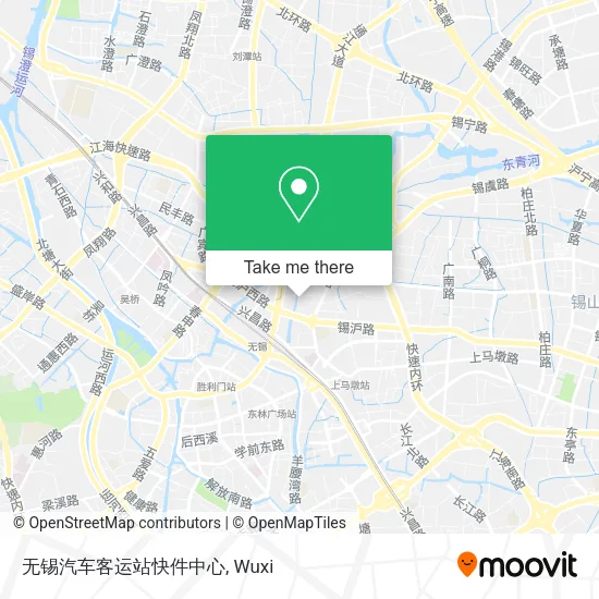 无锡汽车客运站快件中心 map