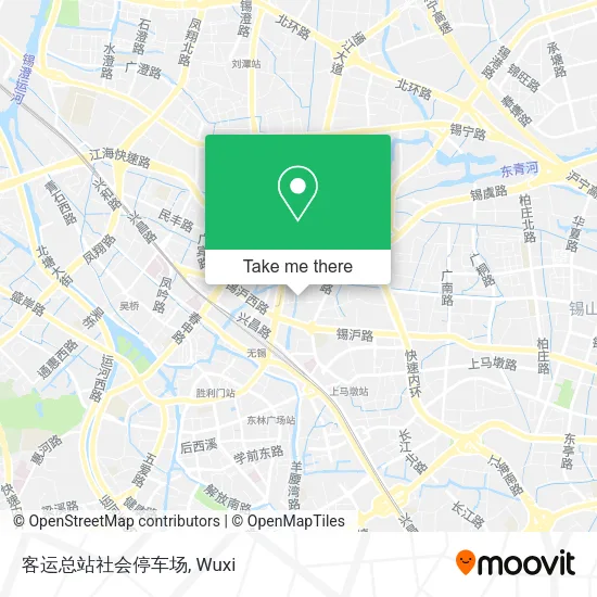 客运总站社会停车场 map