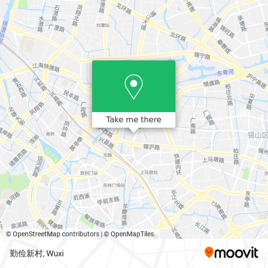 勤俭新村 map