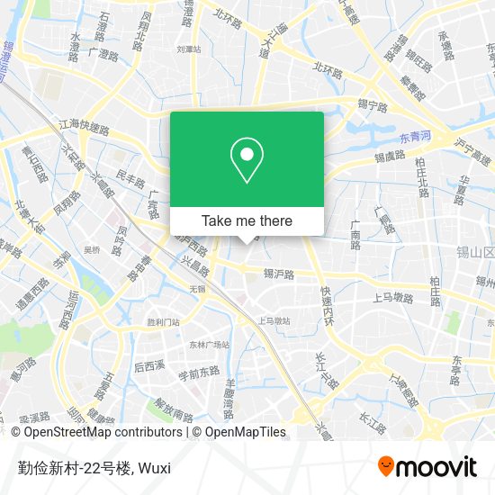 勤俭新村-22号楼 map