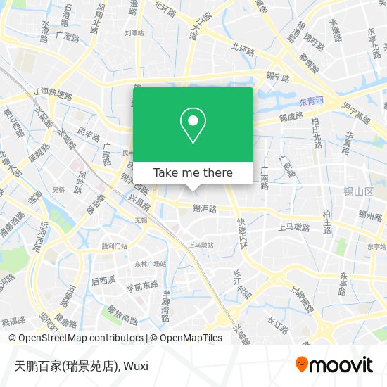 天鹏百家(瑞景苑店) map