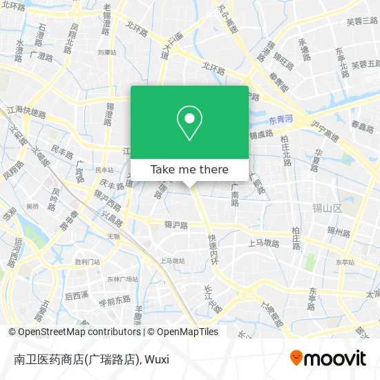 南卫医药商店(广瑞路店) map