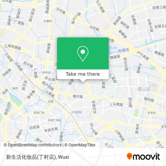 新生活化妆品(丁村店) map