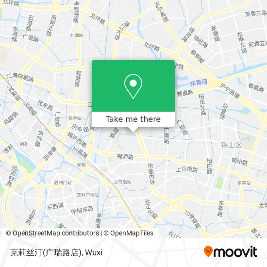 克莉丝汀(广瑞路店) map