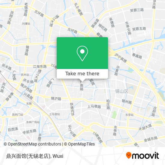 鼎兴面馆(无锡老店) map
