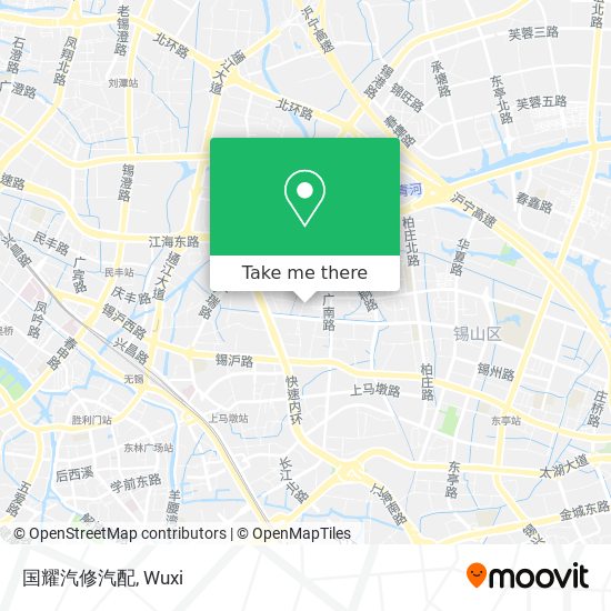 国耀汽修汽配 map