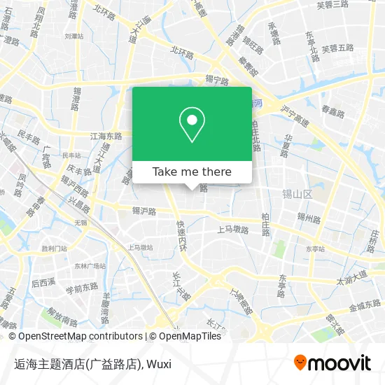 逅海主题酒店(广益路店) map