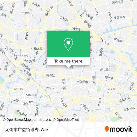 无锡市广益街道办 map