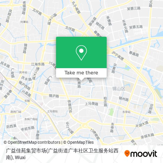 广益佳苑集贸市场(广益街道广丰社区卫生服务站西南) map