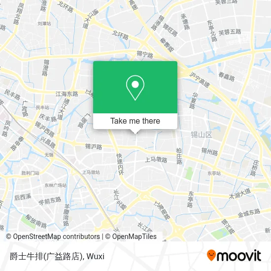 爵士牛排(广益路店) map