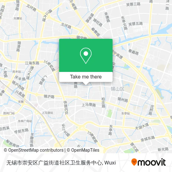 无锡市崇安区广益街道社区卫生服务中心 map