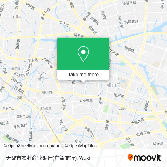 无锡市农村商业银行(广益支行) map