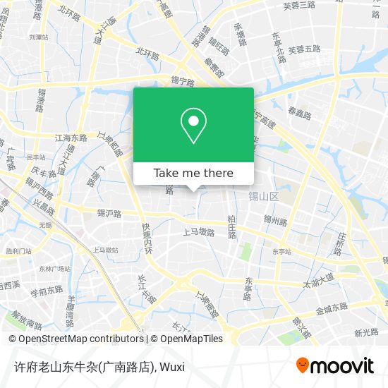 许府老山东牛杂(广南路店) map