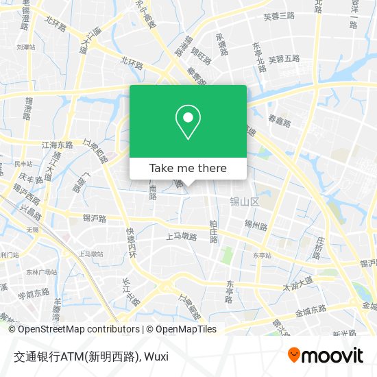 交通银行ATM(新明西路) map