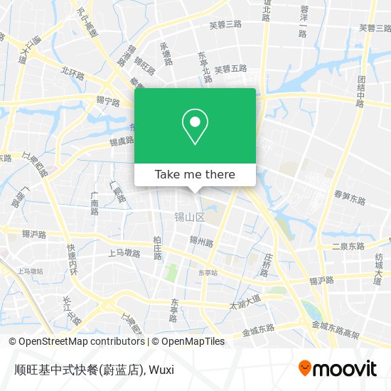 顺旺基中式快餐(蔚蓝店) map