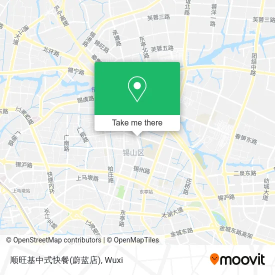 顺旺基中式快餐(蔚蓝店) map