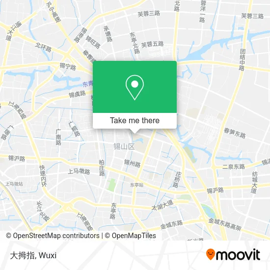 大拇指 map