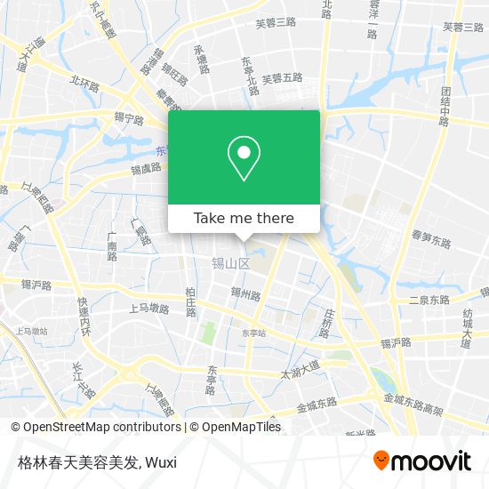 格林春天美容美发 map