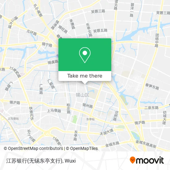 江苏银行(无锡东亭支行) map