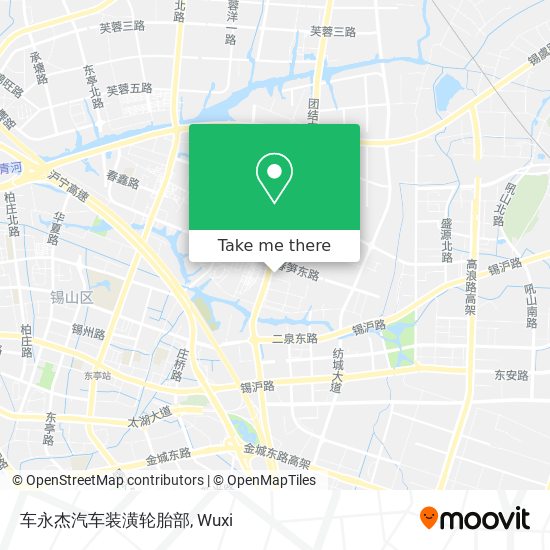 车永杰汽车装潢轮胎部 map