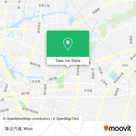 隆达汽修 map