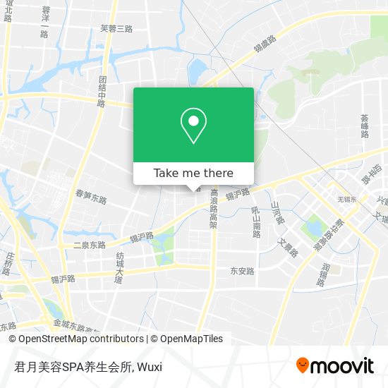 君月美容SPA养生会所 map
