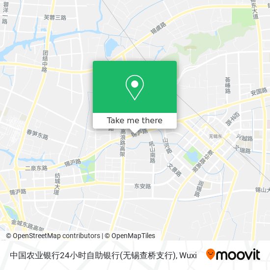 中国农业银行24小时自助银行(无锡查桥支行) map