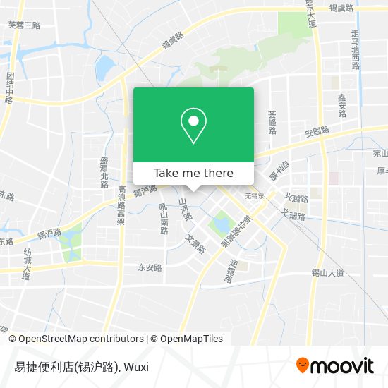 易捷便利店(锡沪路) map