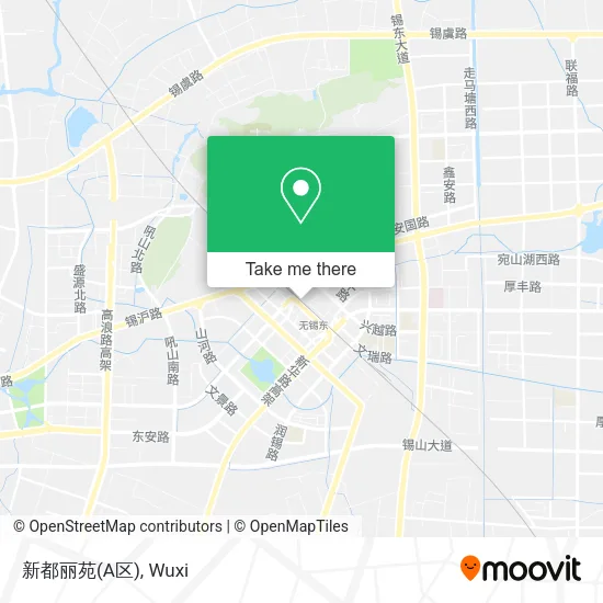 新都丽苑(A区) map