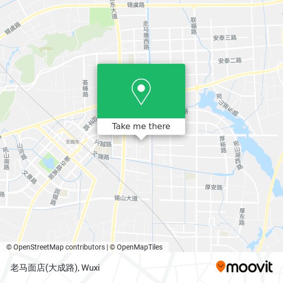 老马面店(大成路) map