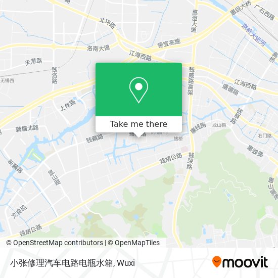 小张修理汽车电路电瓶水箱 map