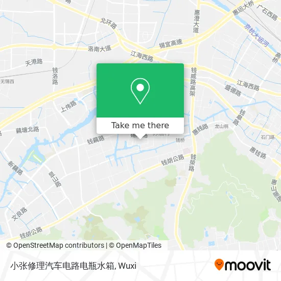 小张修理汽车电路电瓶水箱 map